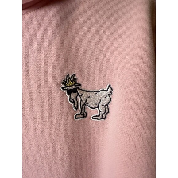 GOAT USA OG Hooded Sweatshirt Pink Size Large Womens - Picture 3 of 11